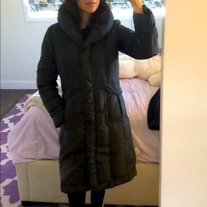 Cole Haan Dark Brown puffer